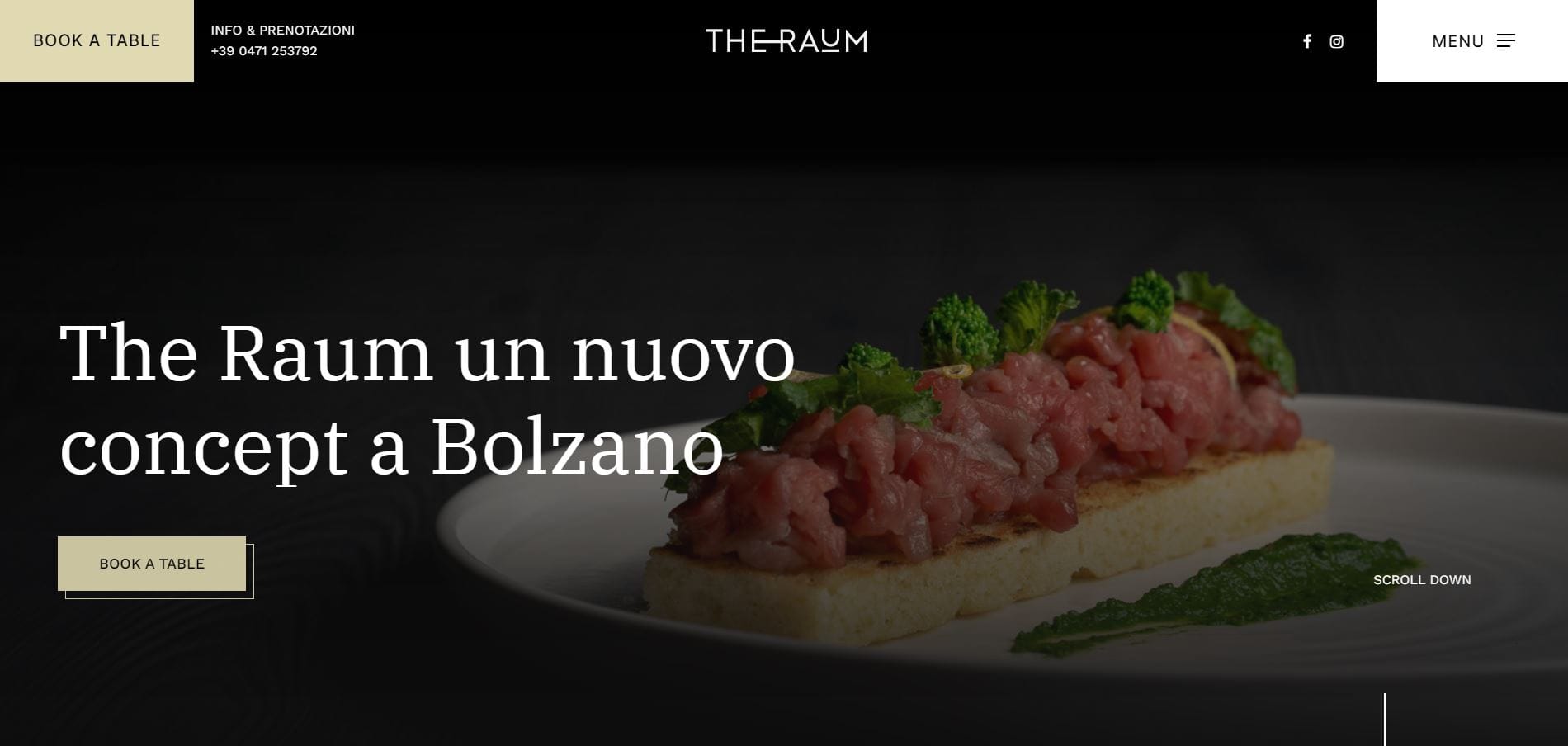 The Raum a Bolzano